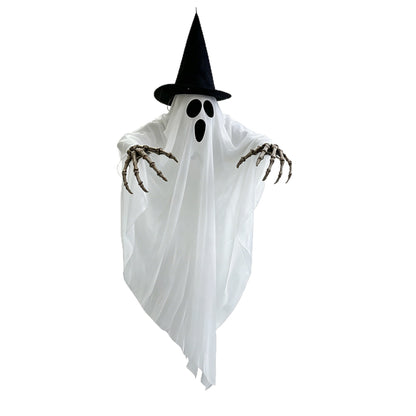 Halloween Ghost Decoration Outdoor Hanging With Witch And Skeletal Hands - Image 5