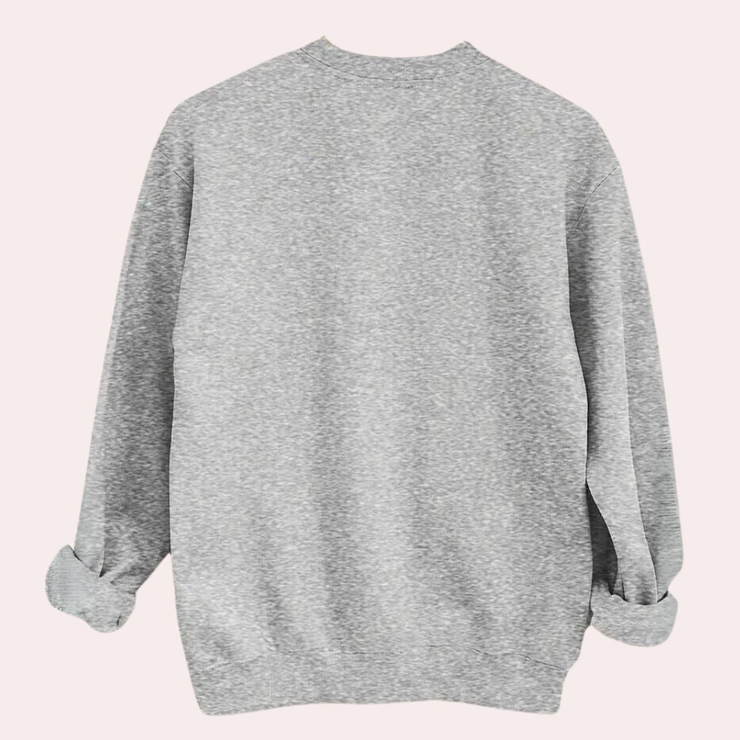 Halloween Graphic Sweatshirt Ghost Pumpkin Long Sleeve Crewneck - Image 3
