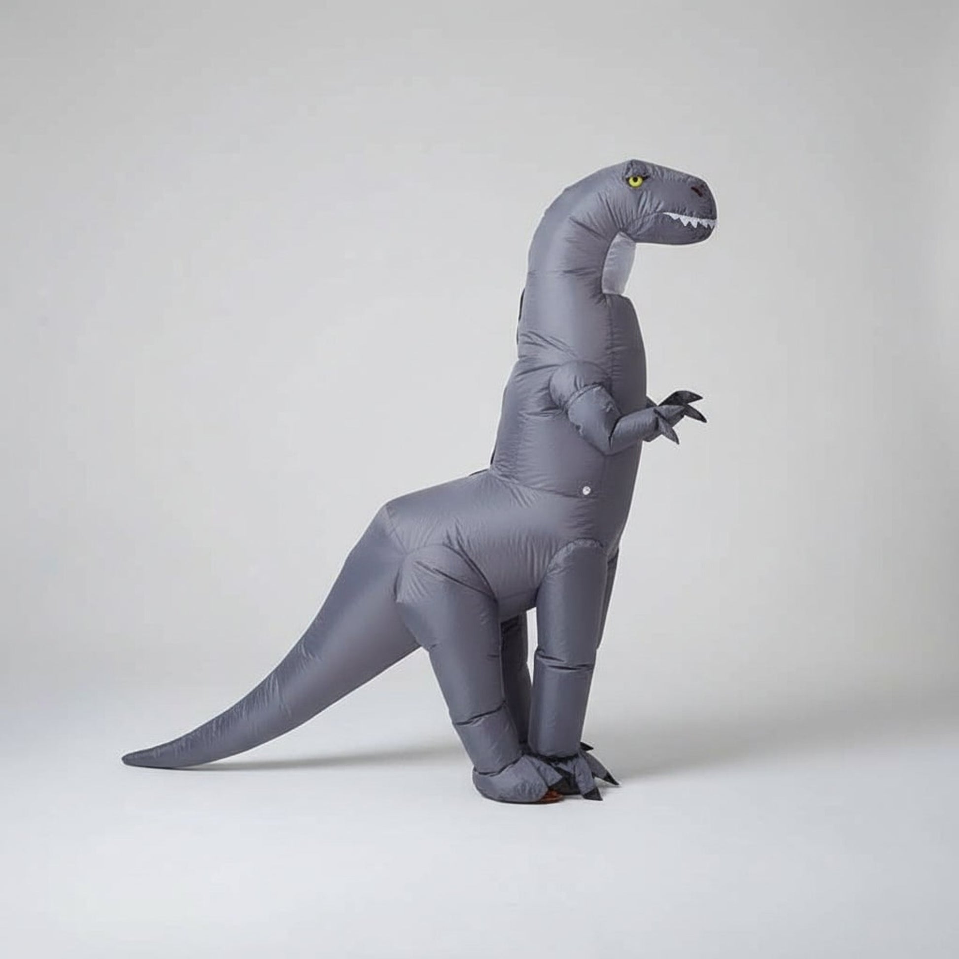Halloween Inflatable Costume Long Neck And Tail Dinosaur Party Cosplay Suit With Instant Dino Transformation - Image 4