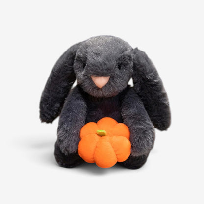 Halloween Plush Toy Stuffed Animal Pumpkin Bear Bunny Soft Decor Kids Set - Image 3