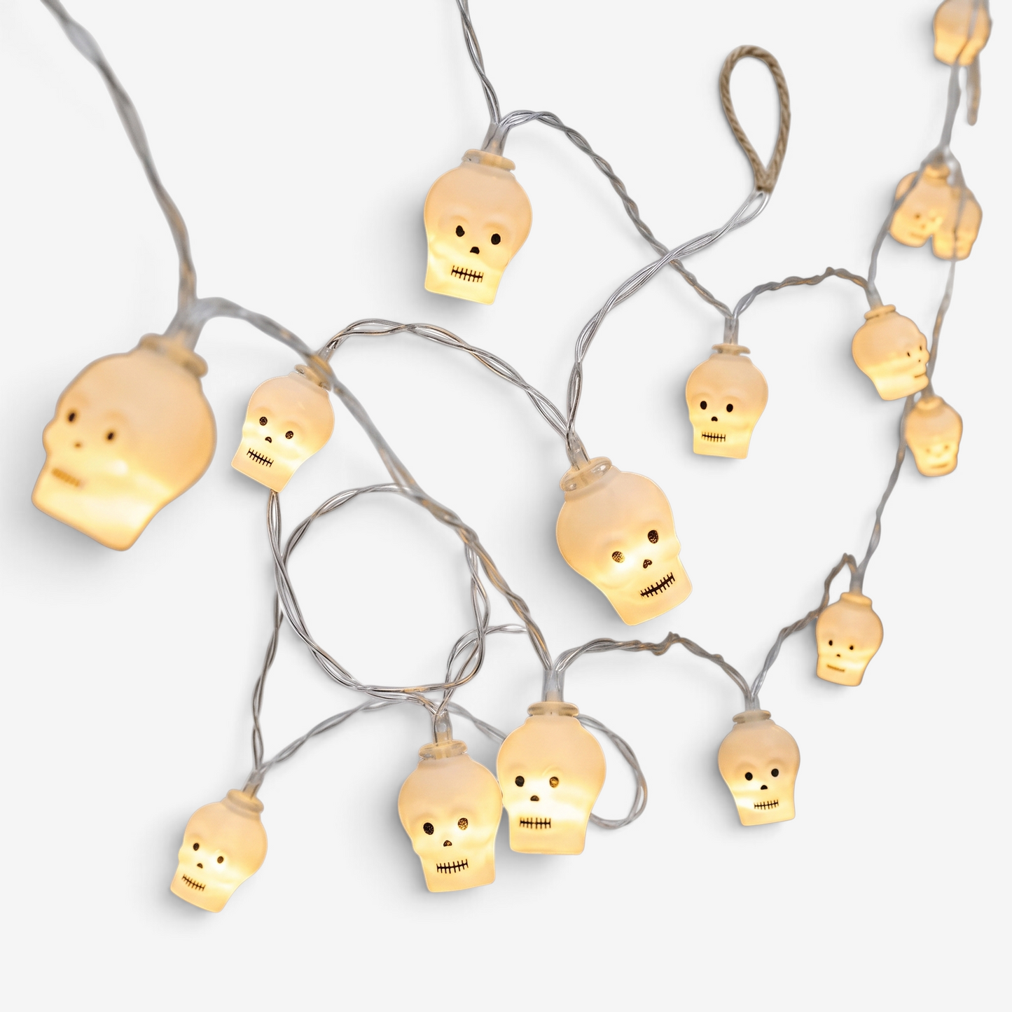 Halloween String Lights Pumpkin Eyeball Plastic 50ft Party Decorations - Image 4