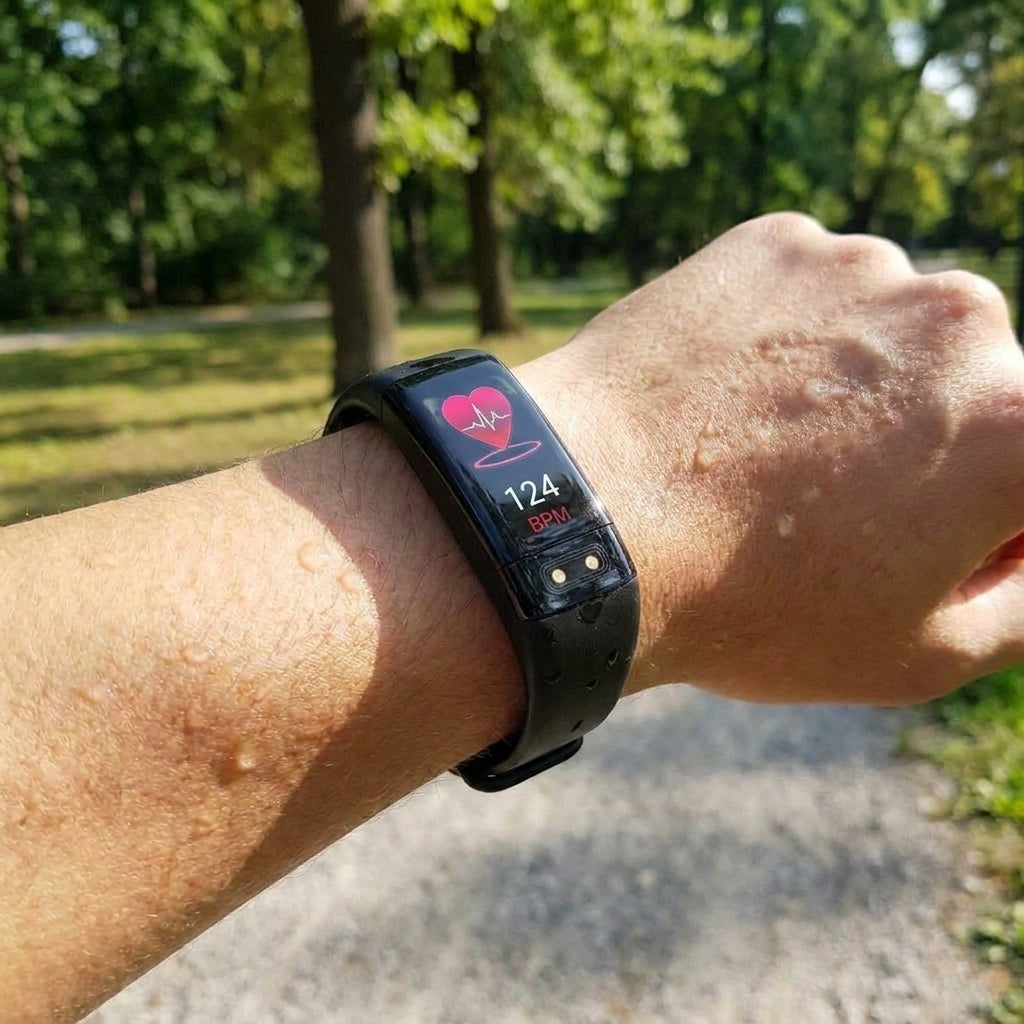 Blood Pressure Monitoring Smart Watch Heart Fitness Tracker - Image 1