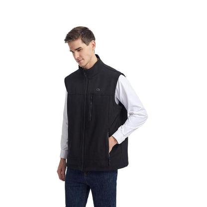 Heated Apparel Vest Full Zip Stand Collar With Chest And Back Heating Zones - Image 6