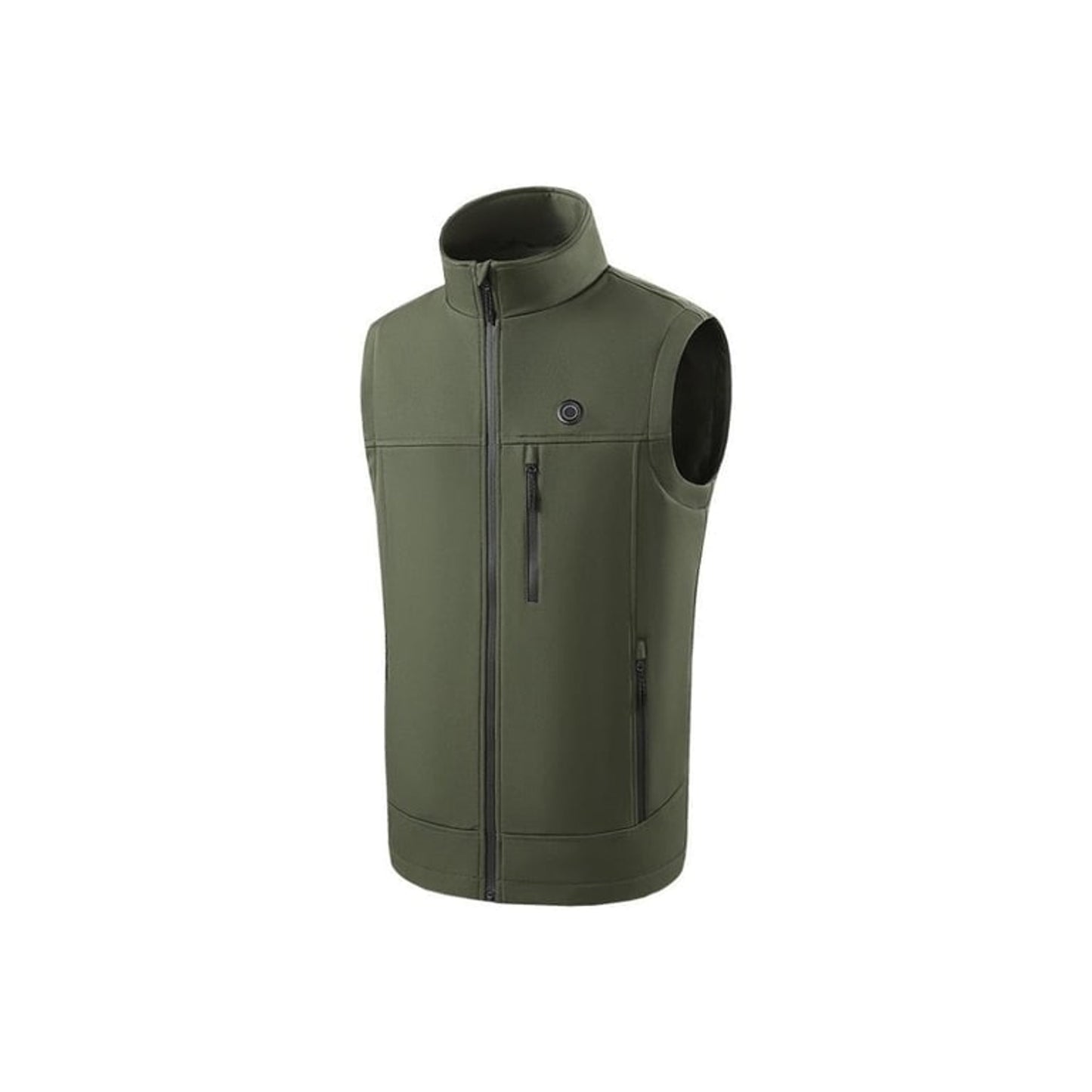 Heated Apparel Vest Full Zip Stand Collar With Chest And Back Heating Zones - Image 8