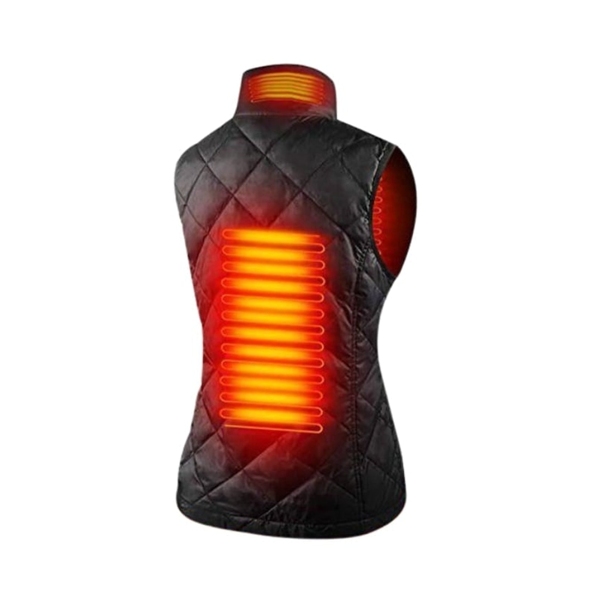 Heated Apparel Women's Vest With Slim-Fit Quilted Design And USB Rechargeable - Image 2