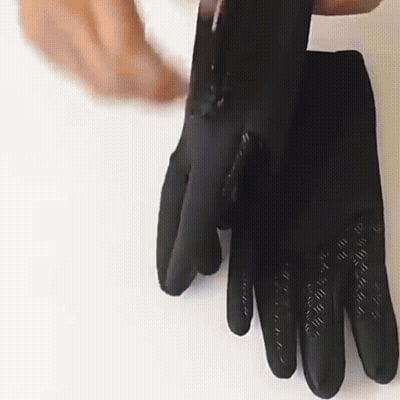 Heated Gloves For Winter Thermal Ladies Snow Ski Cycling With Zipper And Touchscreen Fingertips - Image 4