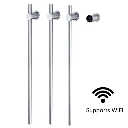 Heated Towel Rack Electric Wall Mounted Bathroom Warmer - Image 10