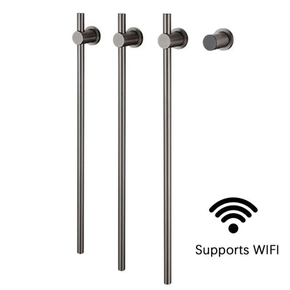 Heated Towel Rack Electric Wall Mounted Bathroom Warmer - Image 14