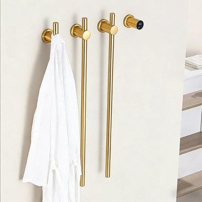 Heated Towel Rack Electric Wall Mounted Bathroom Warmer - Image 2