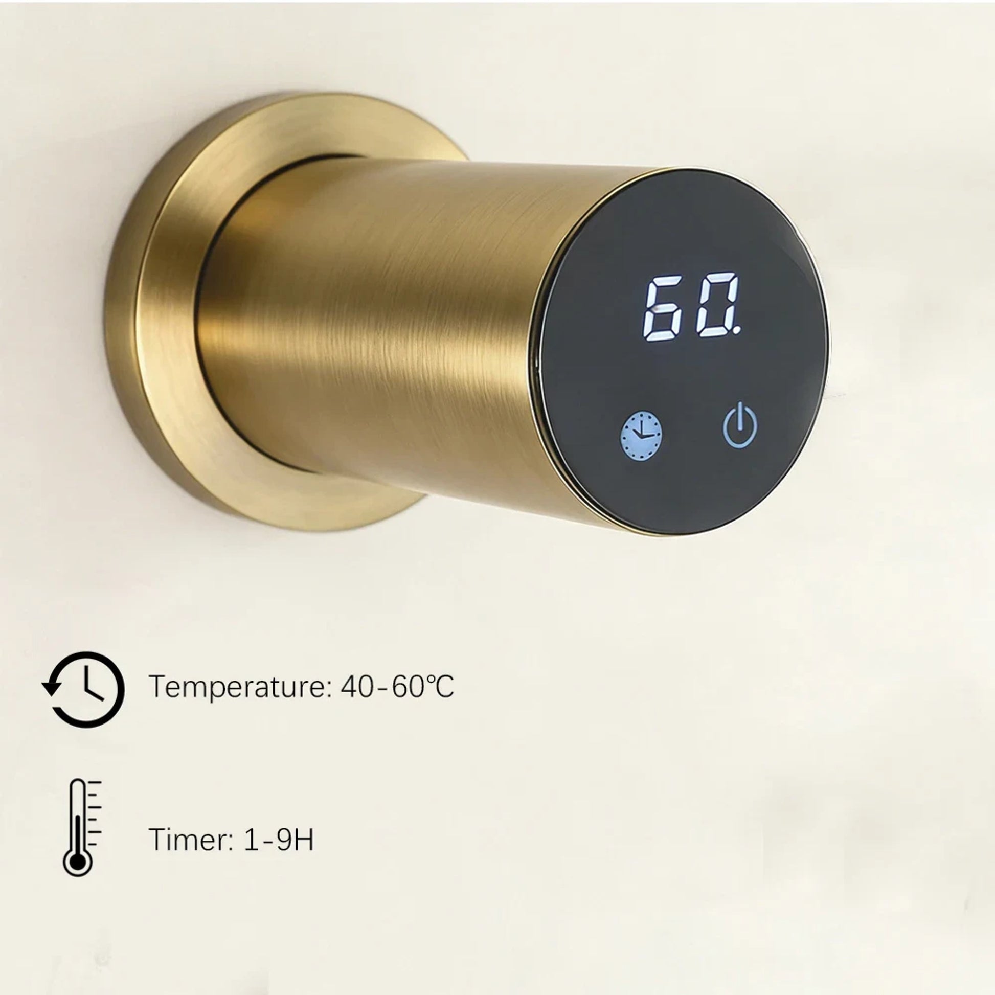 Heated Towel Rack Electric Wall Mounted Bathroom Warmer - Image 4