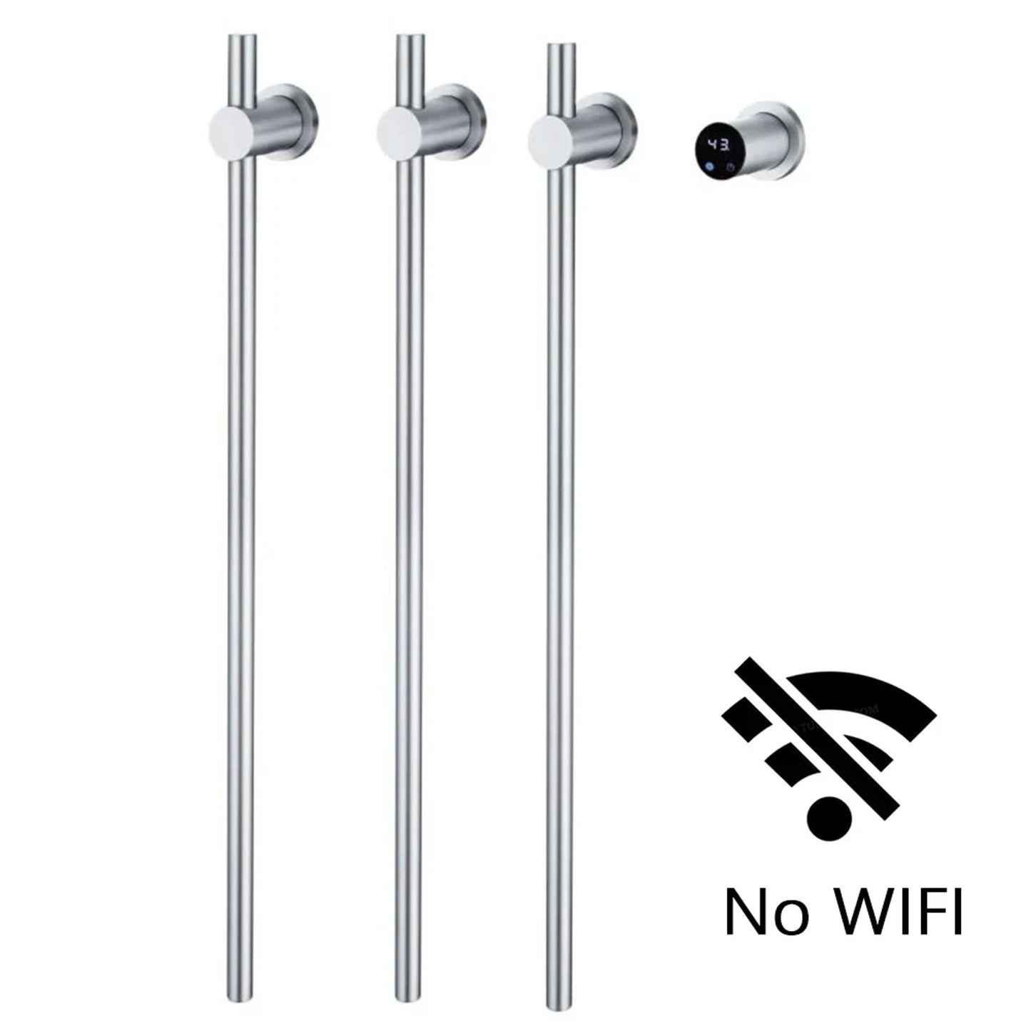 Heated Towel Rack Electric Wall Mounted Bathroom Warmer - Image 9