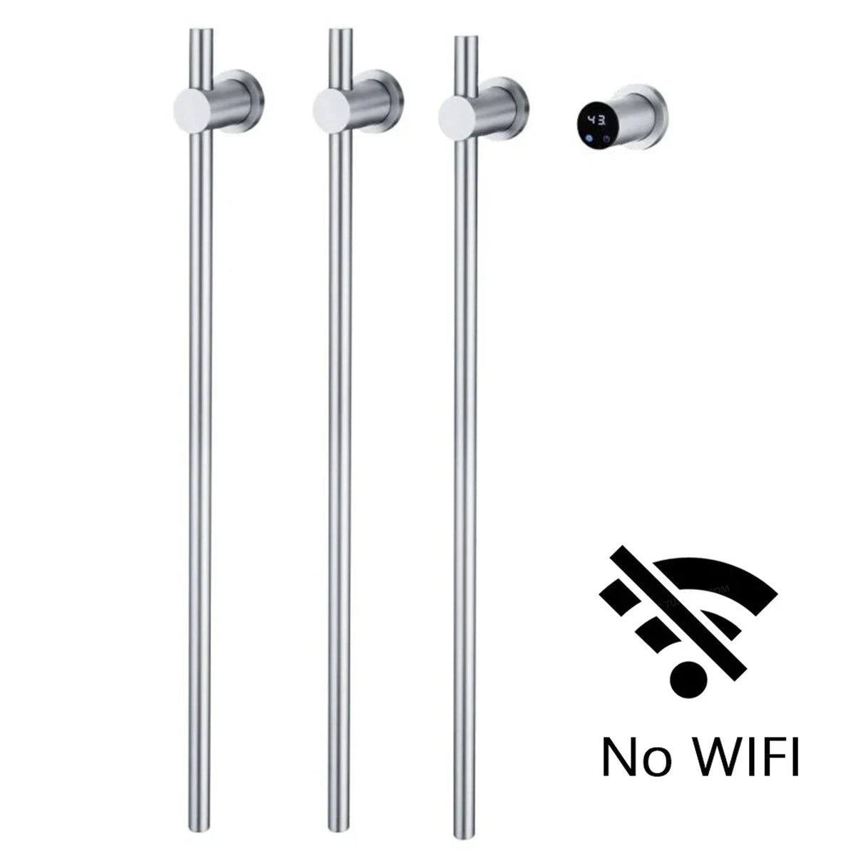 Heated Towel Rack Electric Wall Mounted Bathroom Warmer - Image 9