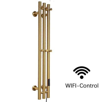 Heated Towel Rack Wall Mount Bathroom Electric Rail With Digital Control And Secure Hooks 304 Stainless Steel Design - Image 10