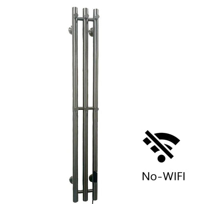 Heated Towel Rack Wall Mount Bathroom Electric Rail With Digital Control And Secure Hooks 304 Stainless Steel Design - Image 17