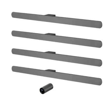 Heated Towel Rack With Digital Control Bathroom Dryer Rail Warmer With 4 Bars Wall-Mounted Radiator - Image 12