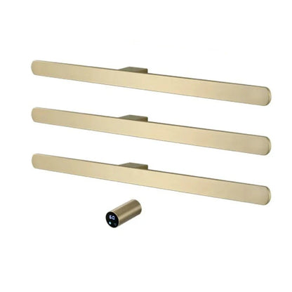 Heated Towel Rack With Digital Control Bathroom Dryer Rail Warmer With 4 Bars Wall-Mounted Radiator - Image 8