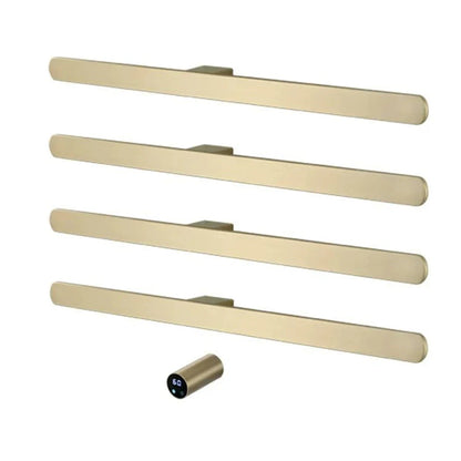 Heated Towel Rack With Digital Control Bathroom Dryer Rail Warmer With 4 Bars Wall-Mounted Radiator - Image 11
