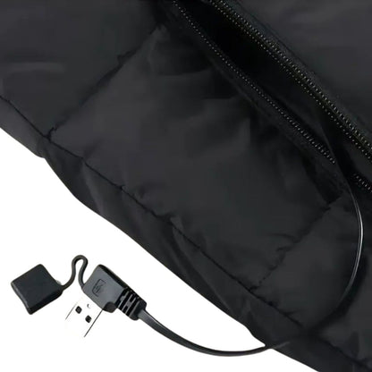 Heated Vest Women For With USB Rechargeable Battery Powered Electric Quilted Slim Fit - Image 5