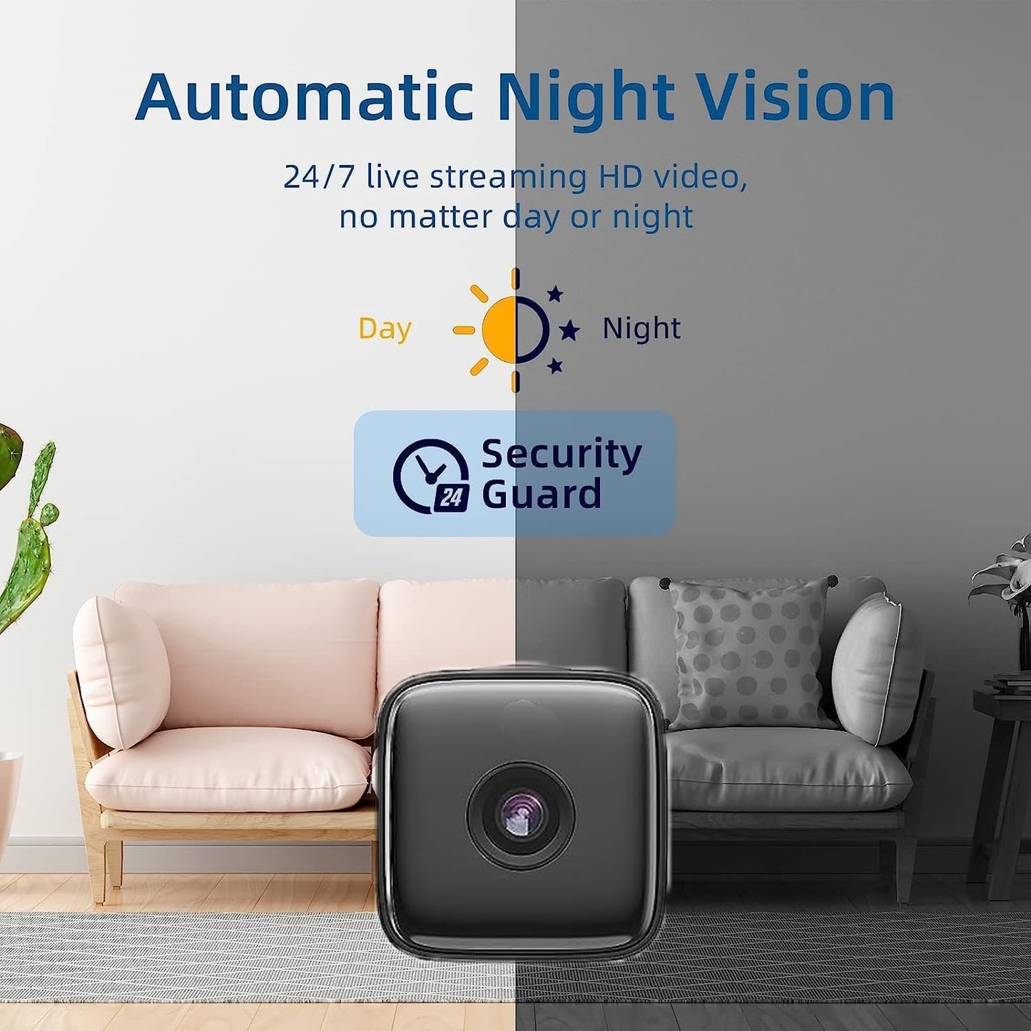 Home Security Camera Wireless Surveillance Mini - Image 3
