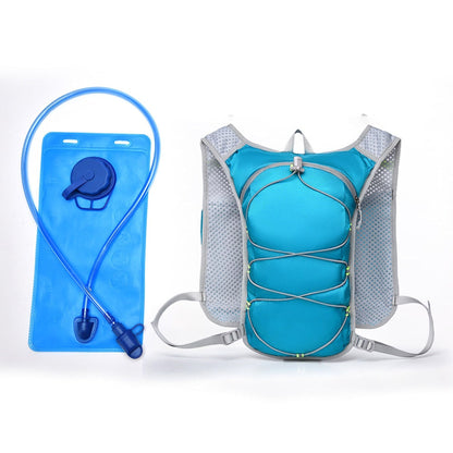 Hydration Vest With Detachable Bladder Ultralight Design Adjustable Fit Multiple Storage Options Ergonomic Back Padding - Image 17