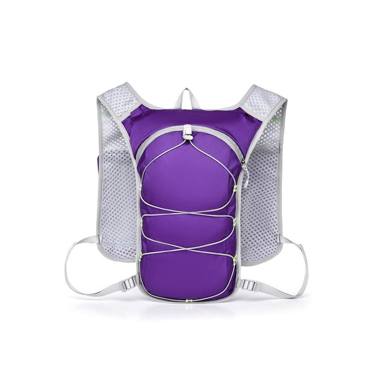 Hydration Vest With Detachable Bladder Ultralight Design Adjustable Fit Multiple Storage Options Ergonomic Back Padding - Image 10