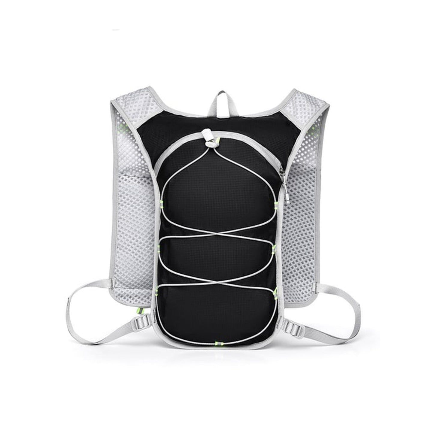 Hydration Vest With Detachable Bladder Ultralight Design Adjustable Fit Multiple Storage Options Ergonomic Back Padding - Image 7