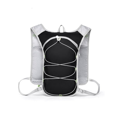Hydration Vest With Detachable Bladder Ultralight Design Adjustable Fit Multiple Storage Options Ergonomic Back Padding - Image 7
