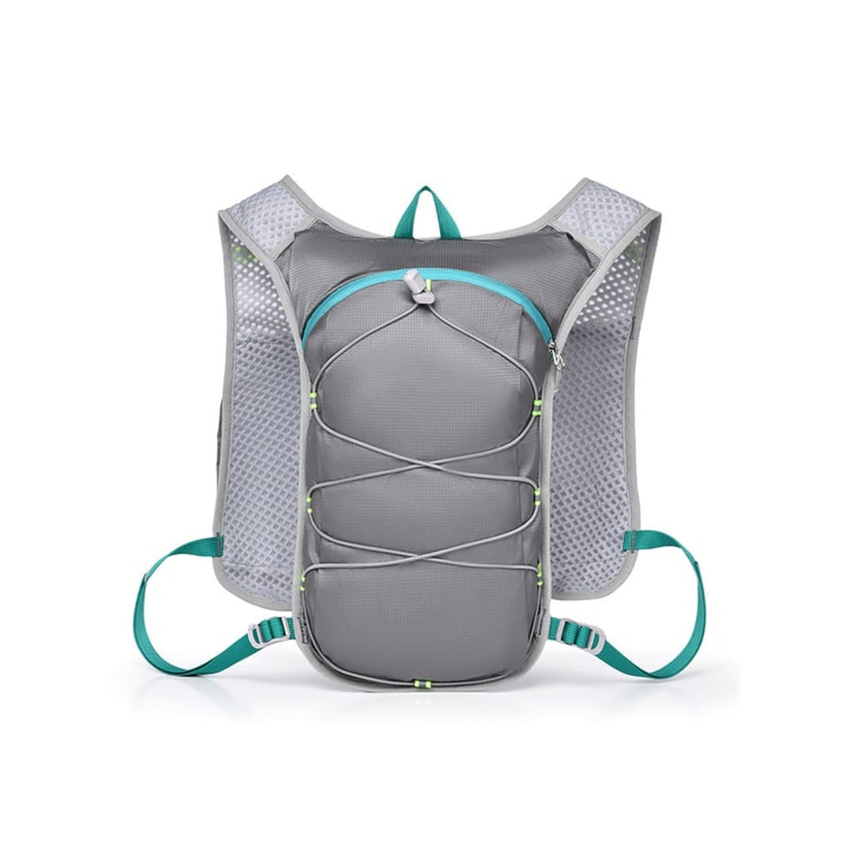 Hydration Vest With Detachable Bladder Ultralight Design Adjustable Fit Multiple Storage Options Ergonomic Back Padding - Image 9