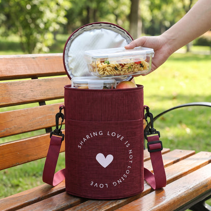 Lunch Bag for Work Cooler Insulated Strap Food Storage - Image 10