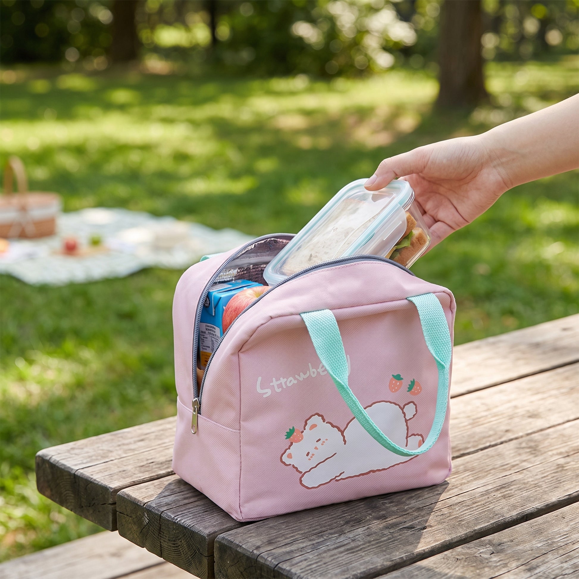 Lunch Bag Insulated Portable Cooler for Work - hero