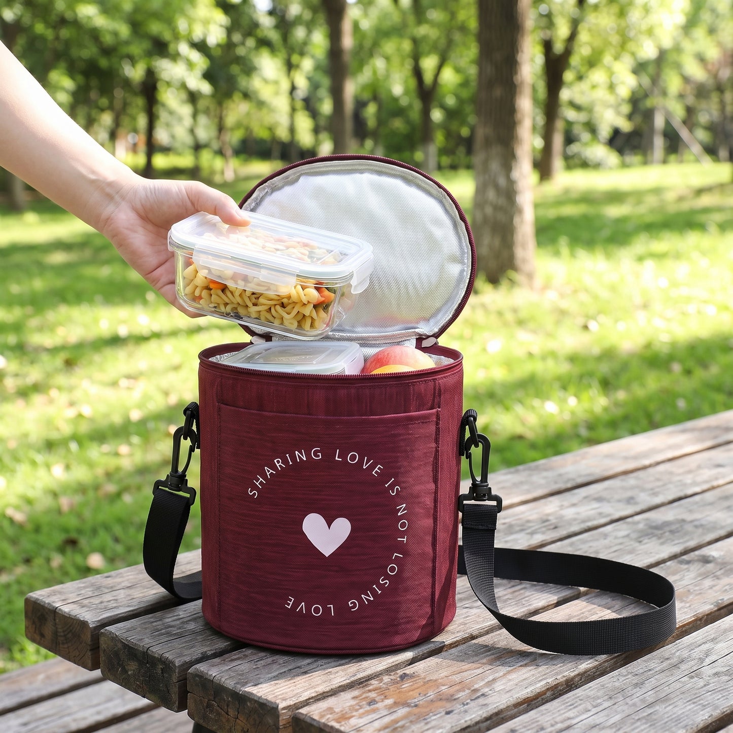 Lunch Bag for Work Cooler Insulated Strap Food Storage - Image 14