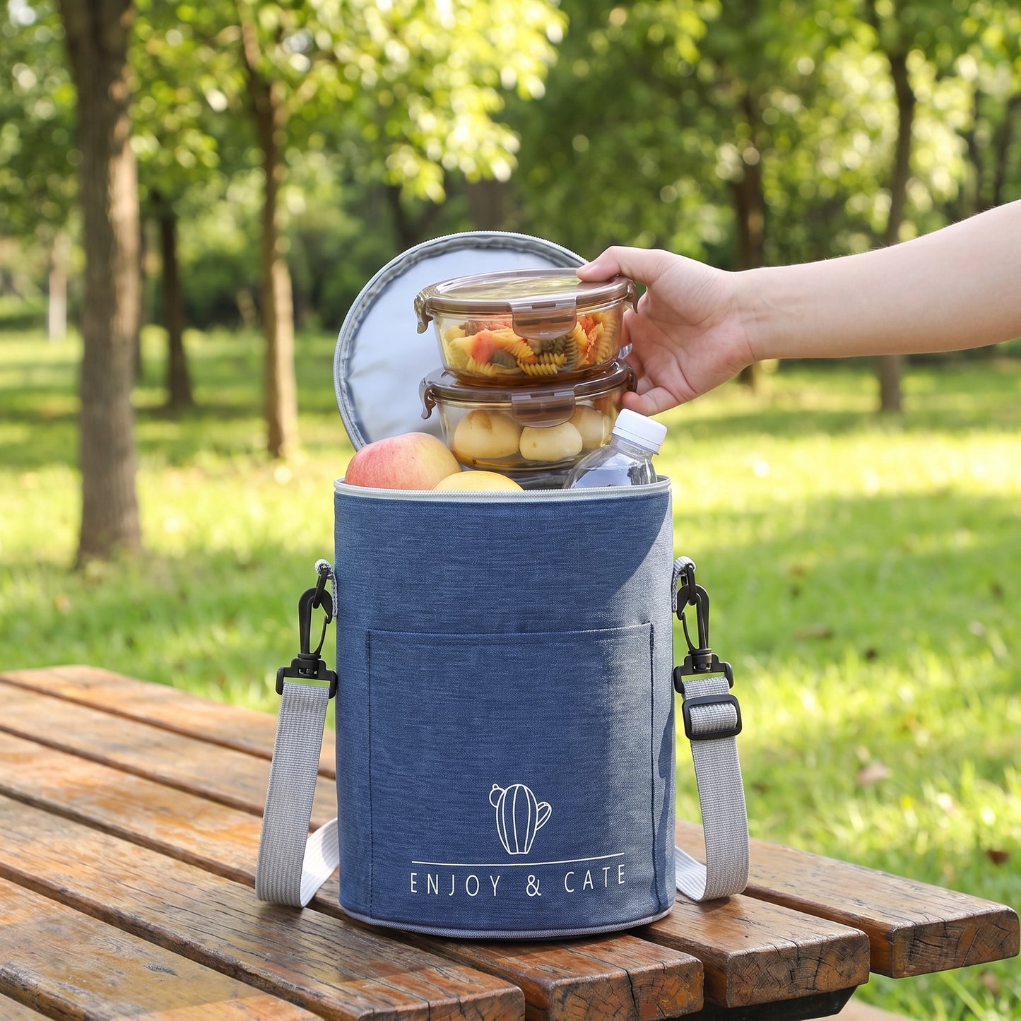 Lunch Bag for Work Cooler Insulated Strap Food Storage - Image 17