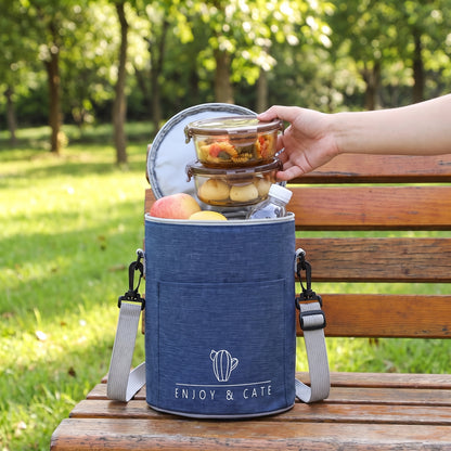 Lunch Bag for Work Cooler Insulated Strap Food Storage - Image 11