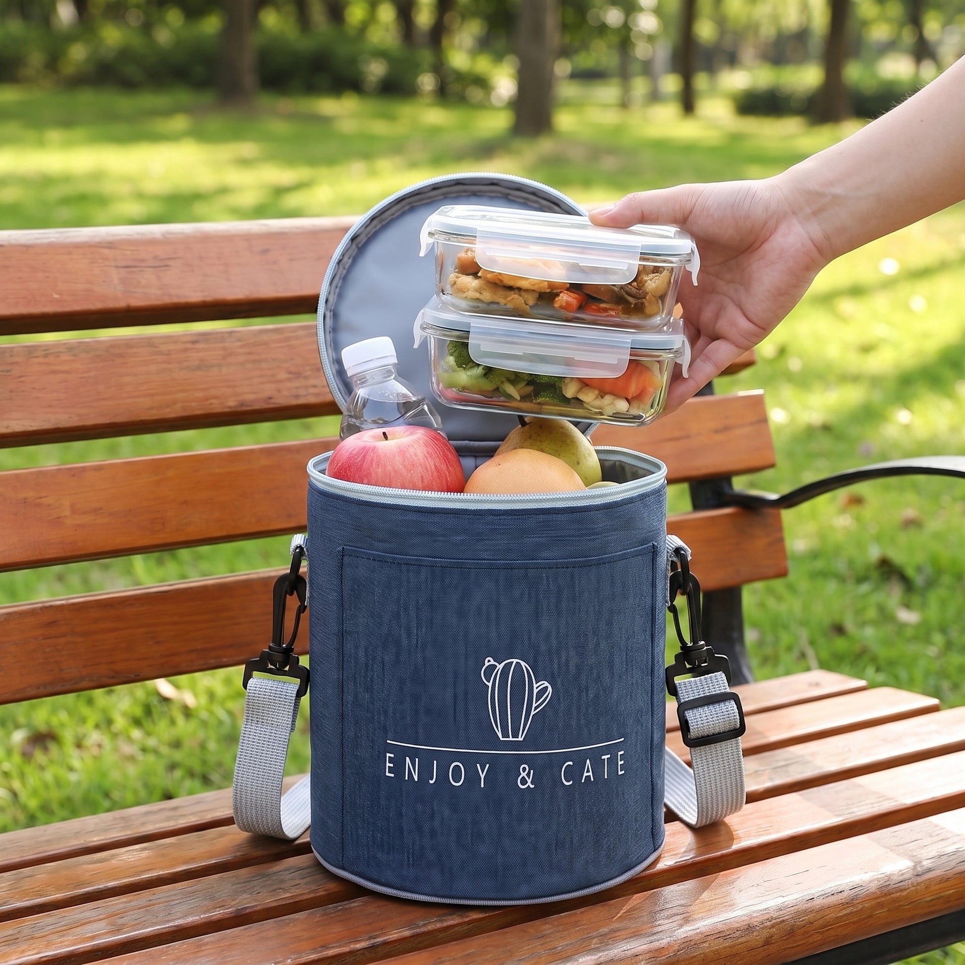 Lunch Bag for Work Cooler Insulated Strap Food Storage - Image 13