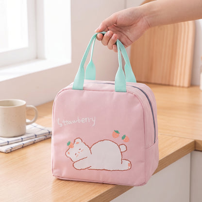 Lunch Bag Insulated Portable Cooler for Work - scale