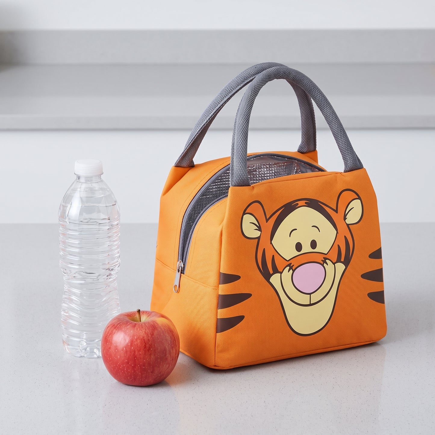 Lunch Bag Cooler Portable Insulated Cartoon Animal Design - scale