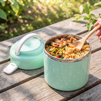 lunch box stainless steel insulated multi-tier food storage container - Image 28