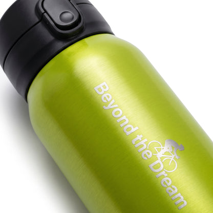 Water Bottle Insulated Sports Stainless Steel Flip Top - detail