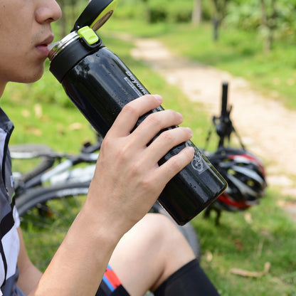 Water Bottle Insulated Sports Stainless Steel Flip Top - Image 7