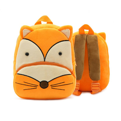 Kids Backpack Cartoon Cute Plush Small Zippered - Image 13