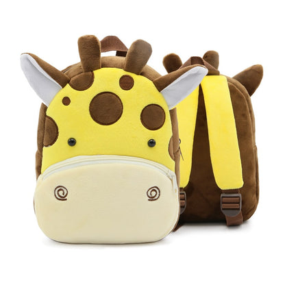 Kids Backpack Cartoon Cute Plush Small Zippered - Image 18