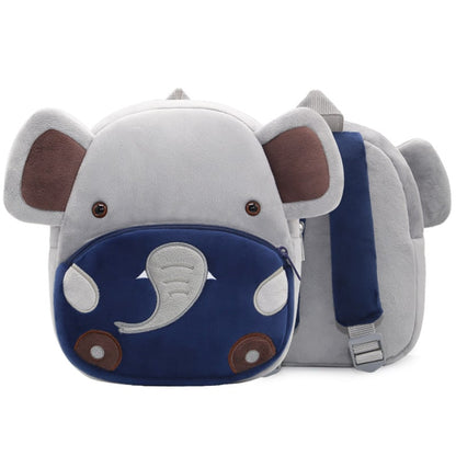 Kids Backpack Cartoon Cute Plush Small Zippered - Image 4