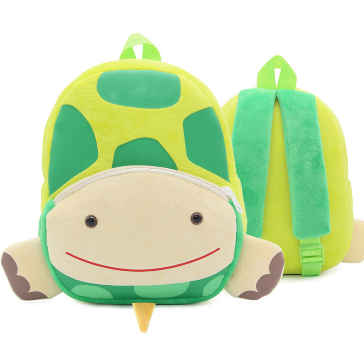 Kids Backpack Cartoon Cute Plush Small Zippered - Image 7