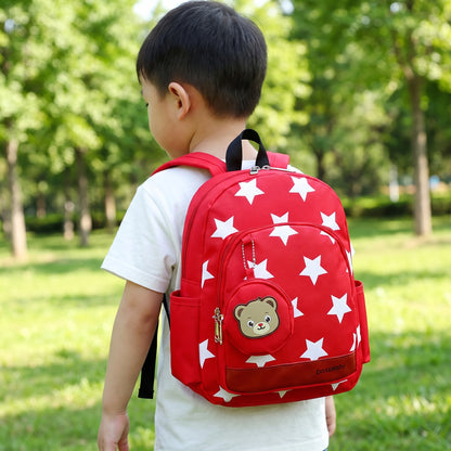 School Bag Kids Backpack Childrens Preschool Star Bear Pouch - hero