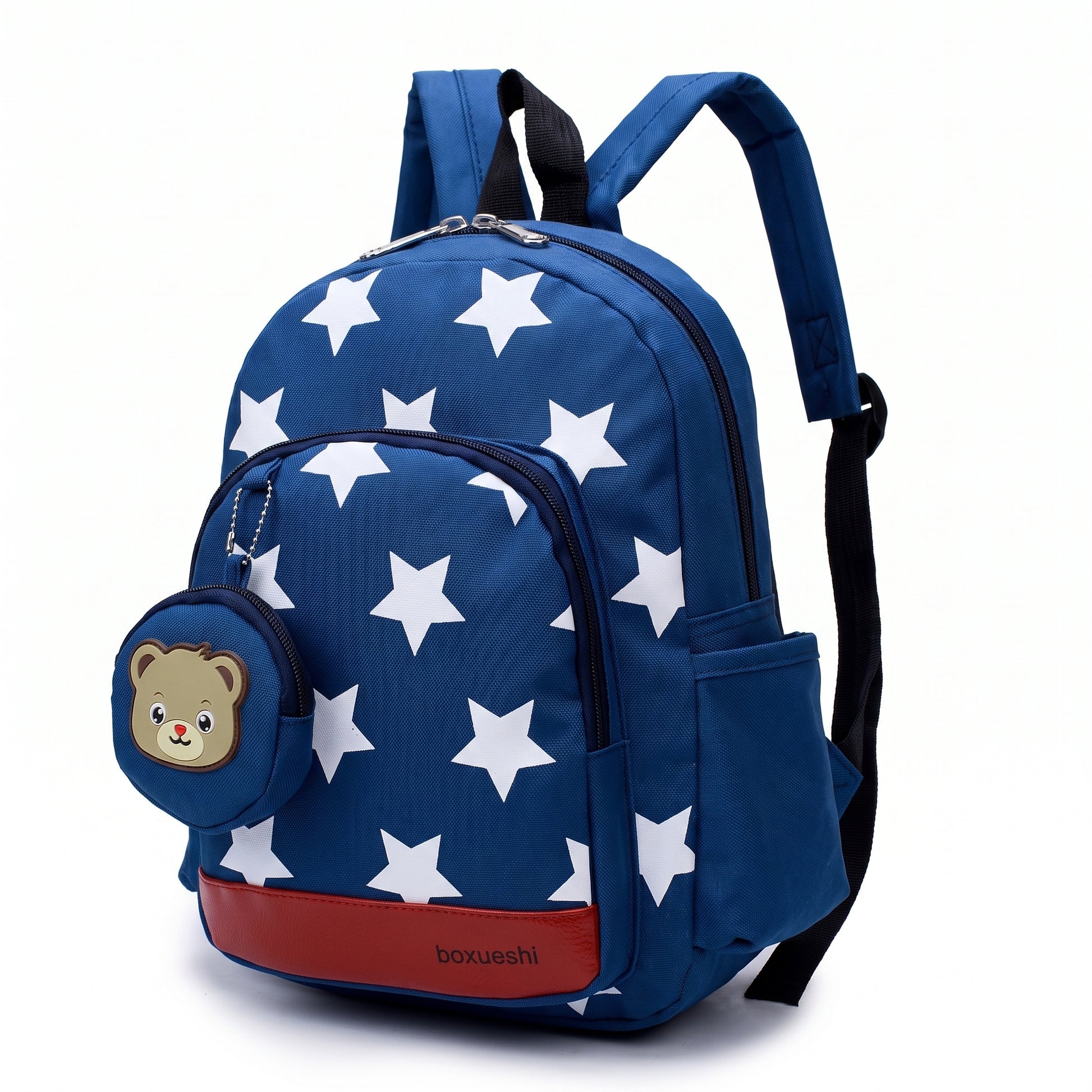 School Bag Kids Backpack Childrens Preschool Star Bear Pouch - studio
