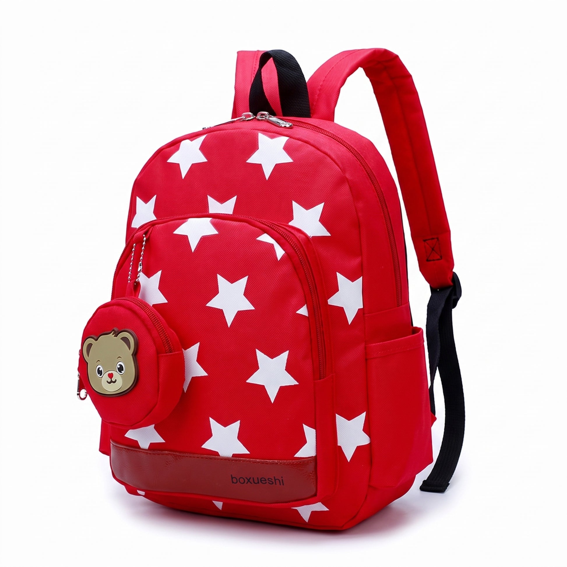 School Bag Kids Backpack Childrens Preschool Star Bear Pouch - studio