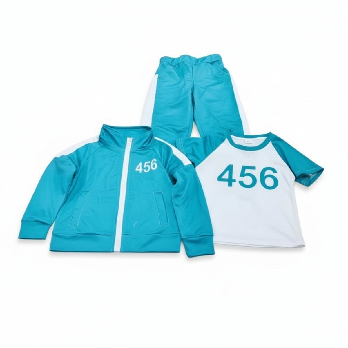 Kids Halloween Costume Tracksuit Three-Piece Set For Instant Retro Look - Image 9