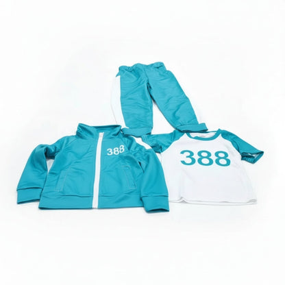 Kids Halloween Costume Tracksuit Three-Piece Set For Instant Retro Look - Image 10