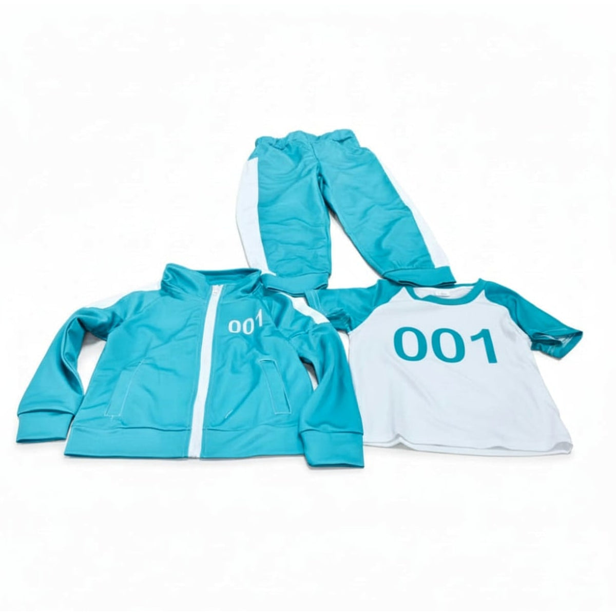 Kids Halloween Costume Tracksuit Three-Piece Set For Instant Retro Look - Image 14