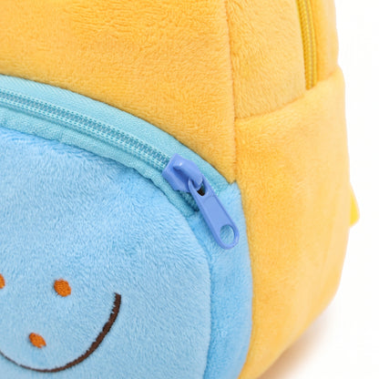 Kids Backpack Cartoon Cute Plush Small Zippered - detail